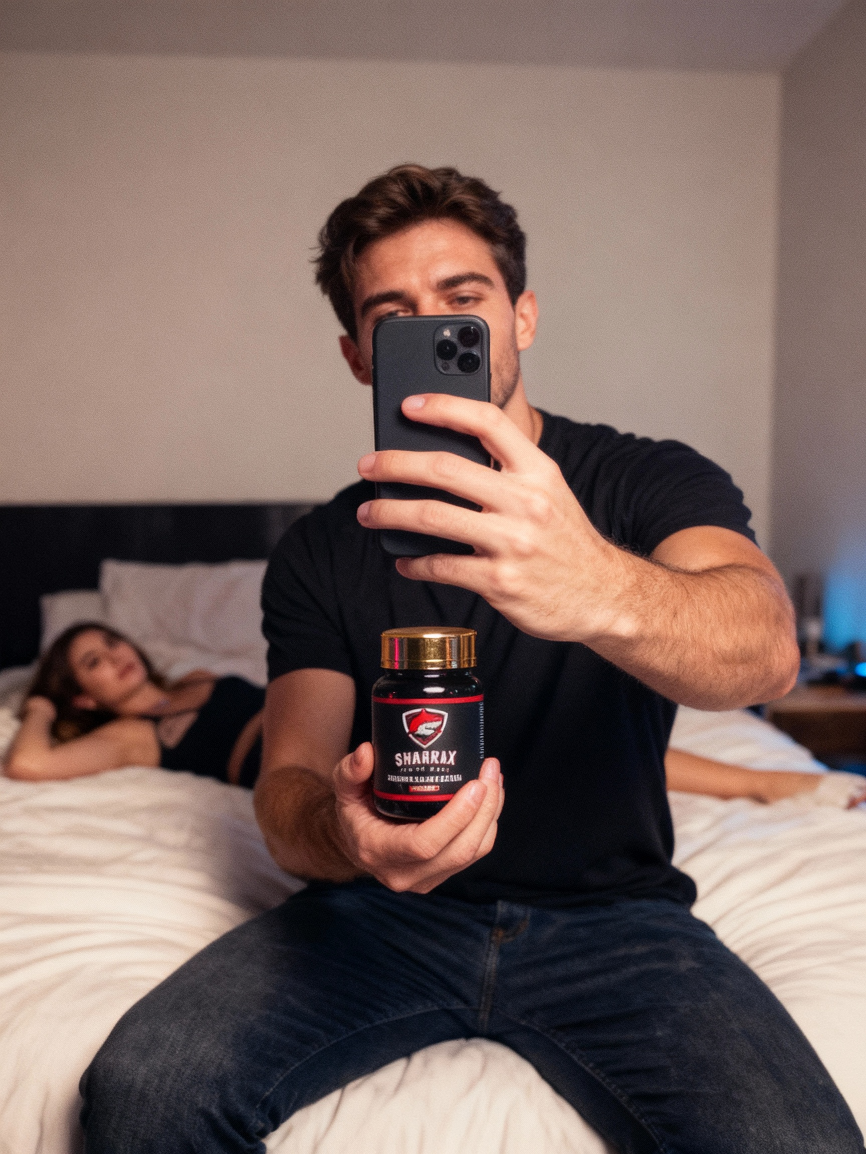 ESTIMULANTE SEXUAL SHARKAX 60 CÁPSULAS 100% NATURAL